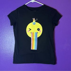 Cat & Jack Shirt Emoji Rainbow Shirt